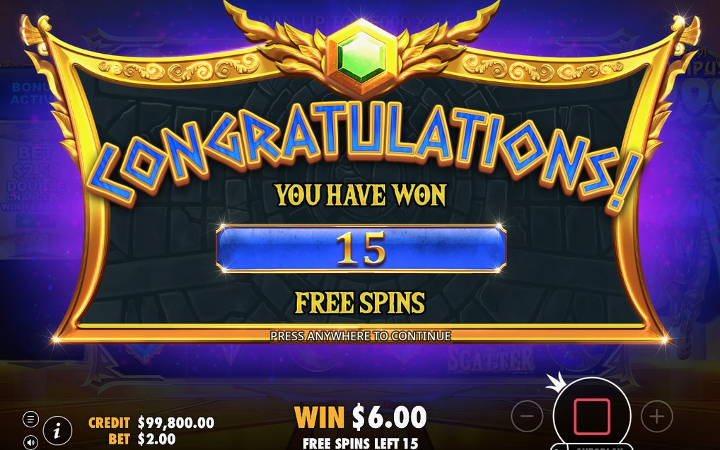 Free Spins with the Total Multiplier counting up